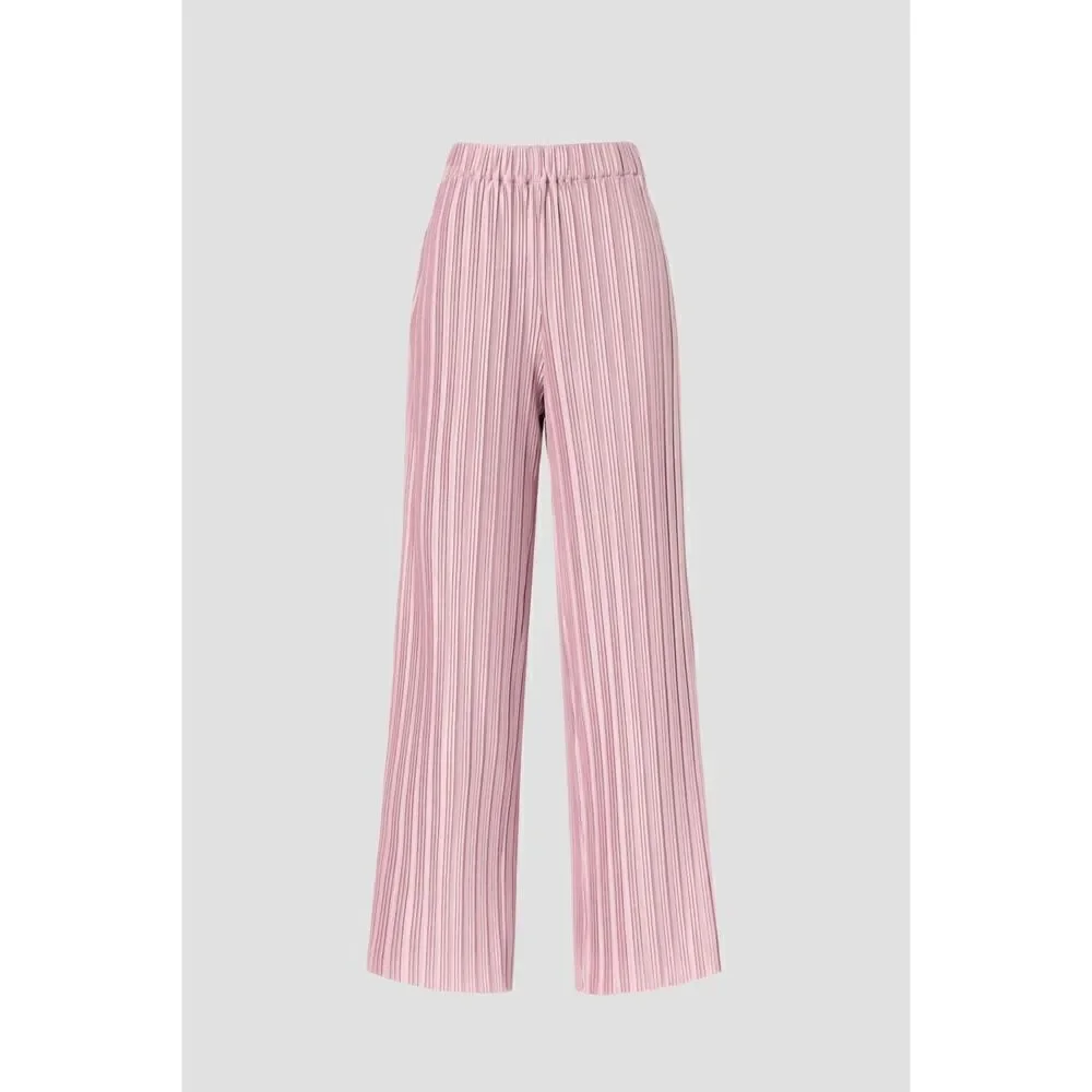 Atlein x RTR Mauve Plisse Pants 💕